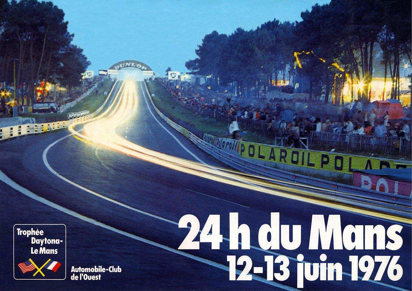 1976 Le Mans 24h Poster - Grand Prix Posters