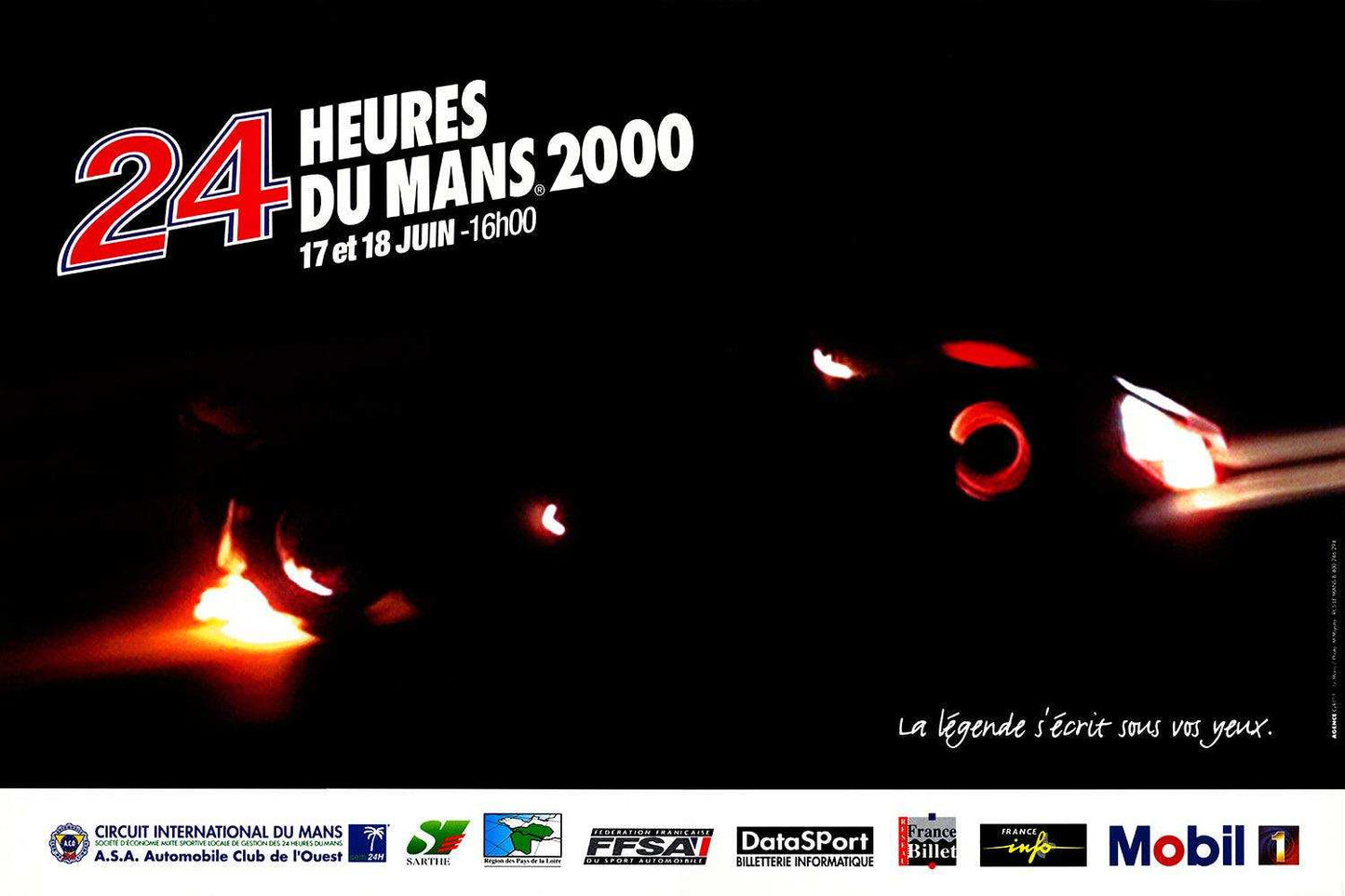 2000 Le Mans 24h Poster - Grand Prix Posters