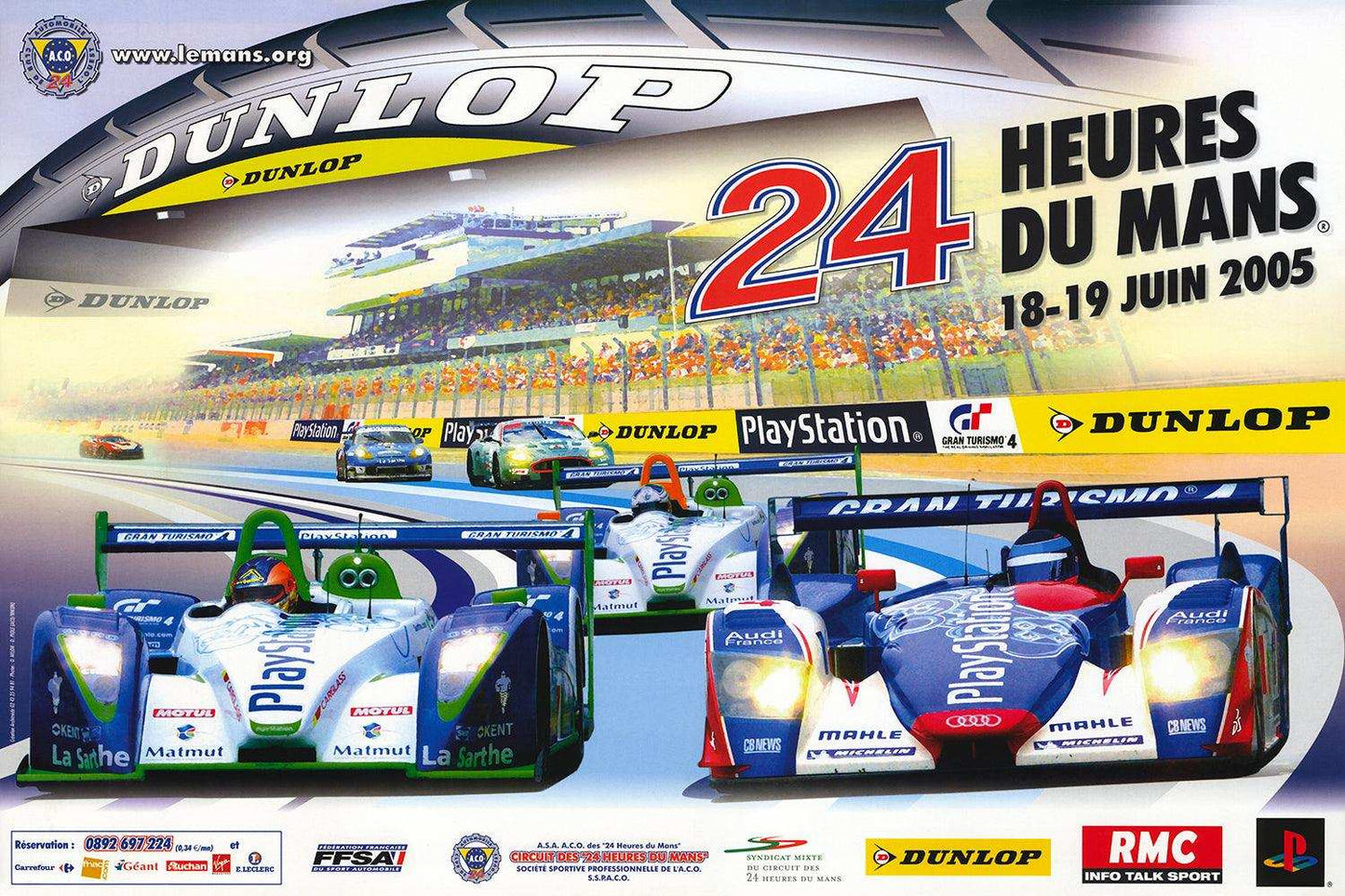 2005 Le Mans 24h Poster - Grand Prix Posters