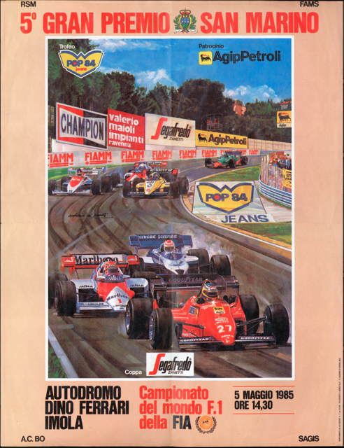 1985 Formula One Italian Grand Prix Imola