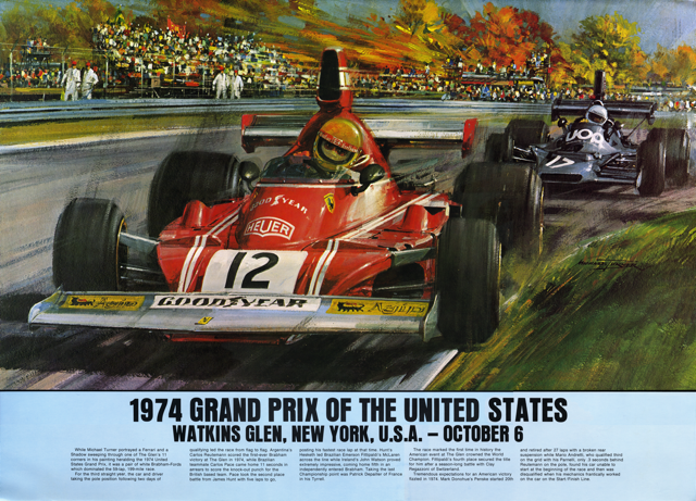 1974 Formula One USA Grand Prix Watkins Glen