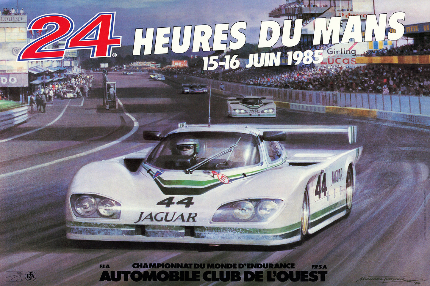 1985 Le Mans 24h Poster