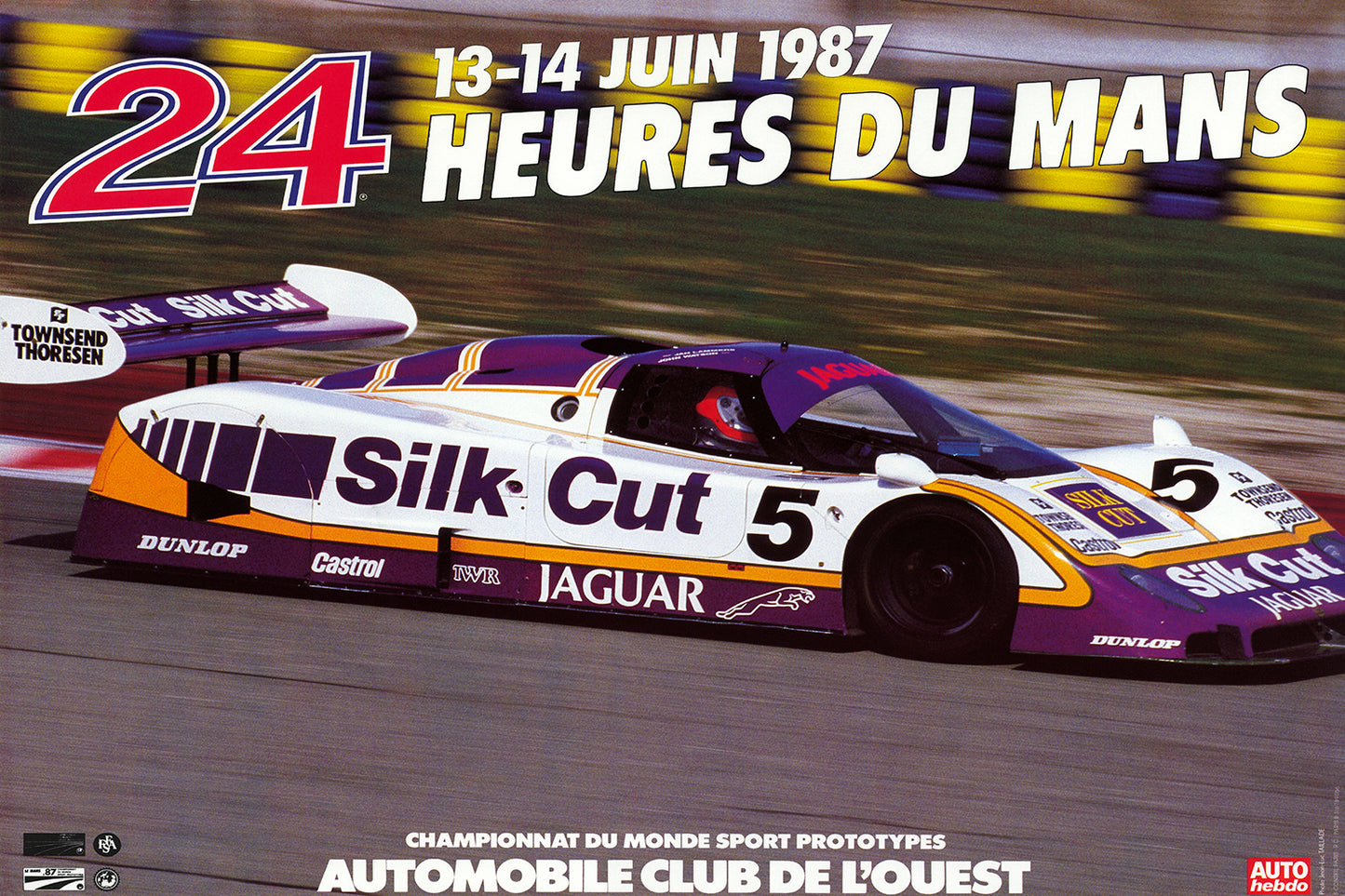 1987 Le Mans 24h Poster