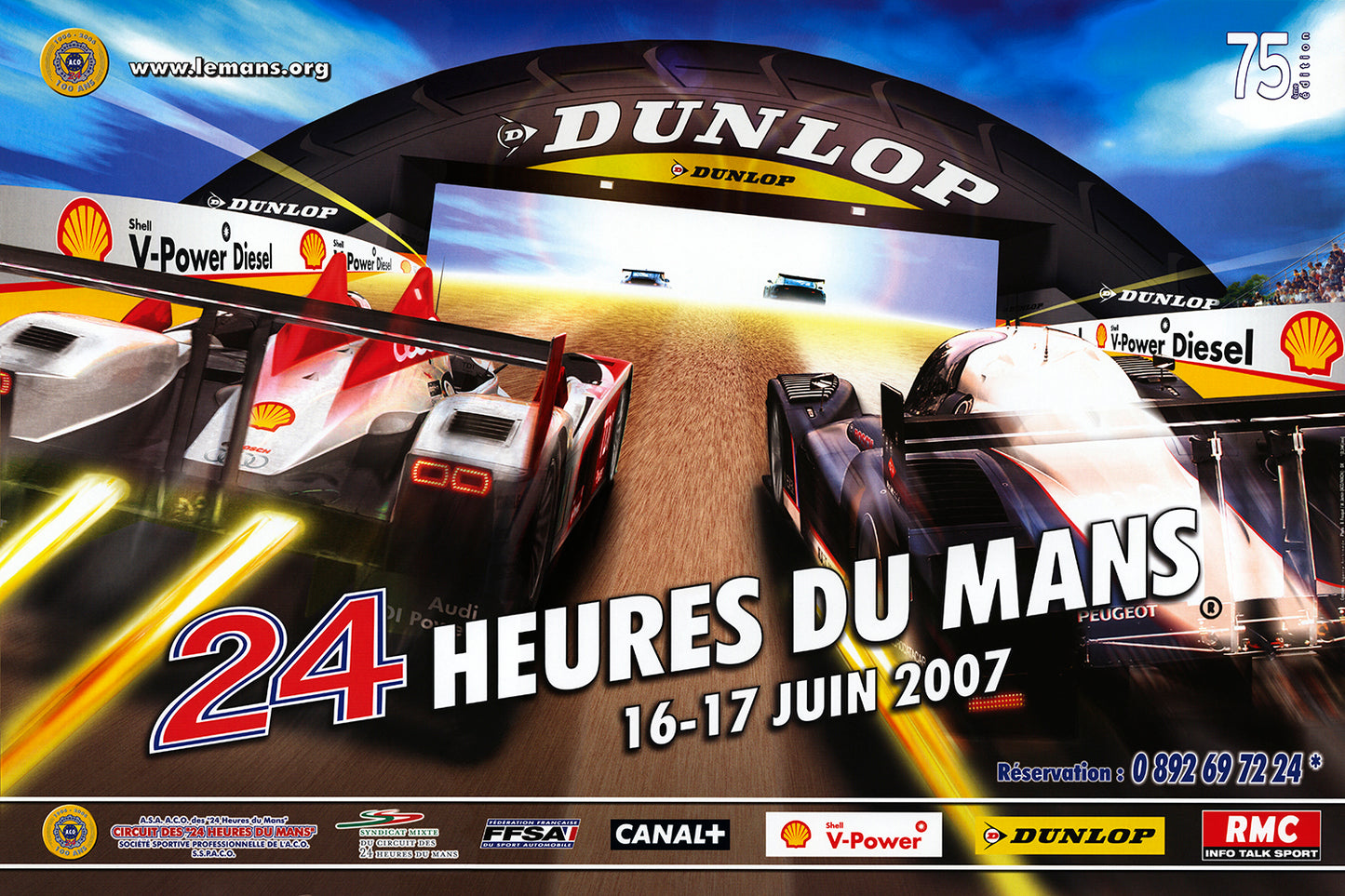 2007 Le Mans 24h Poster