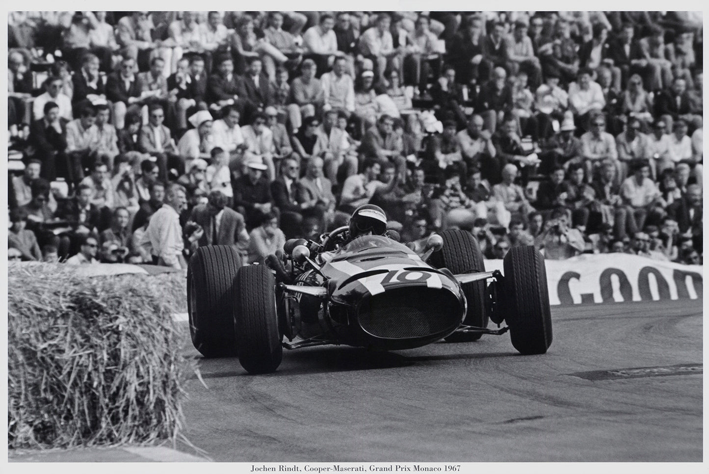 1967 Jochen Rindt Monaco Grand Prix Poster