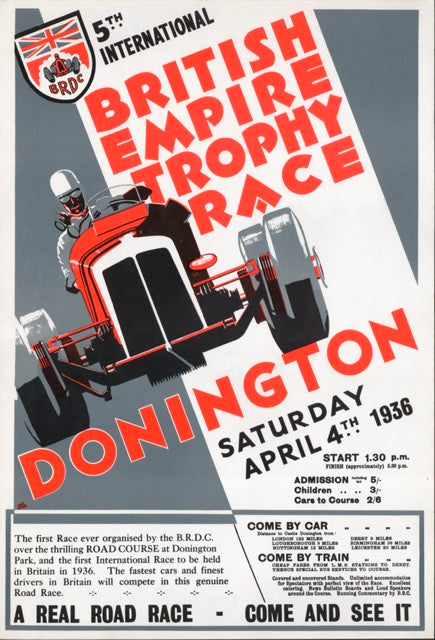 1936 British Empire Trophy Race Donington Grand Prix