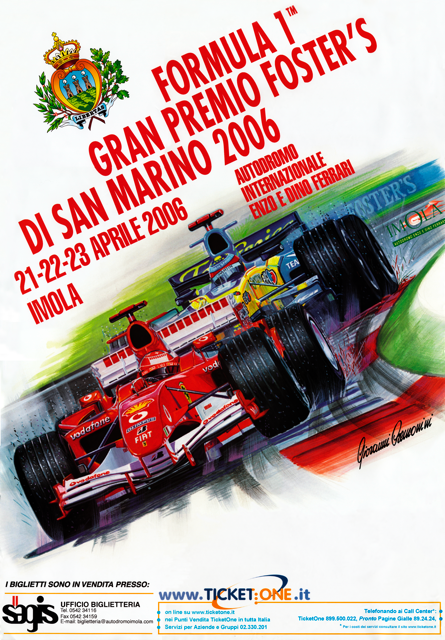 2006 Formula One Italian Grand Prix San Marino