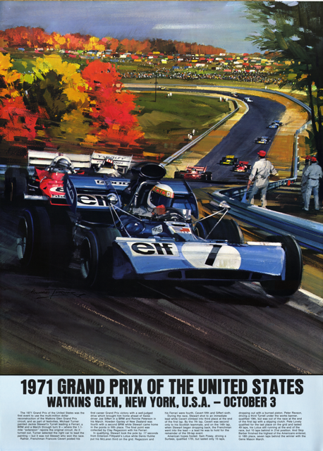 1971 Formula One USA Grand Prix Watkins Glen