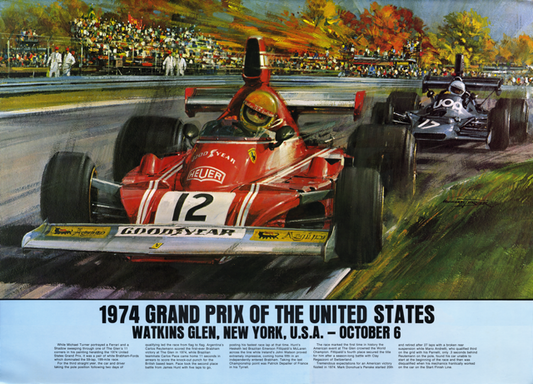 1974 Formula One USA Grand Prix Watkins Glen