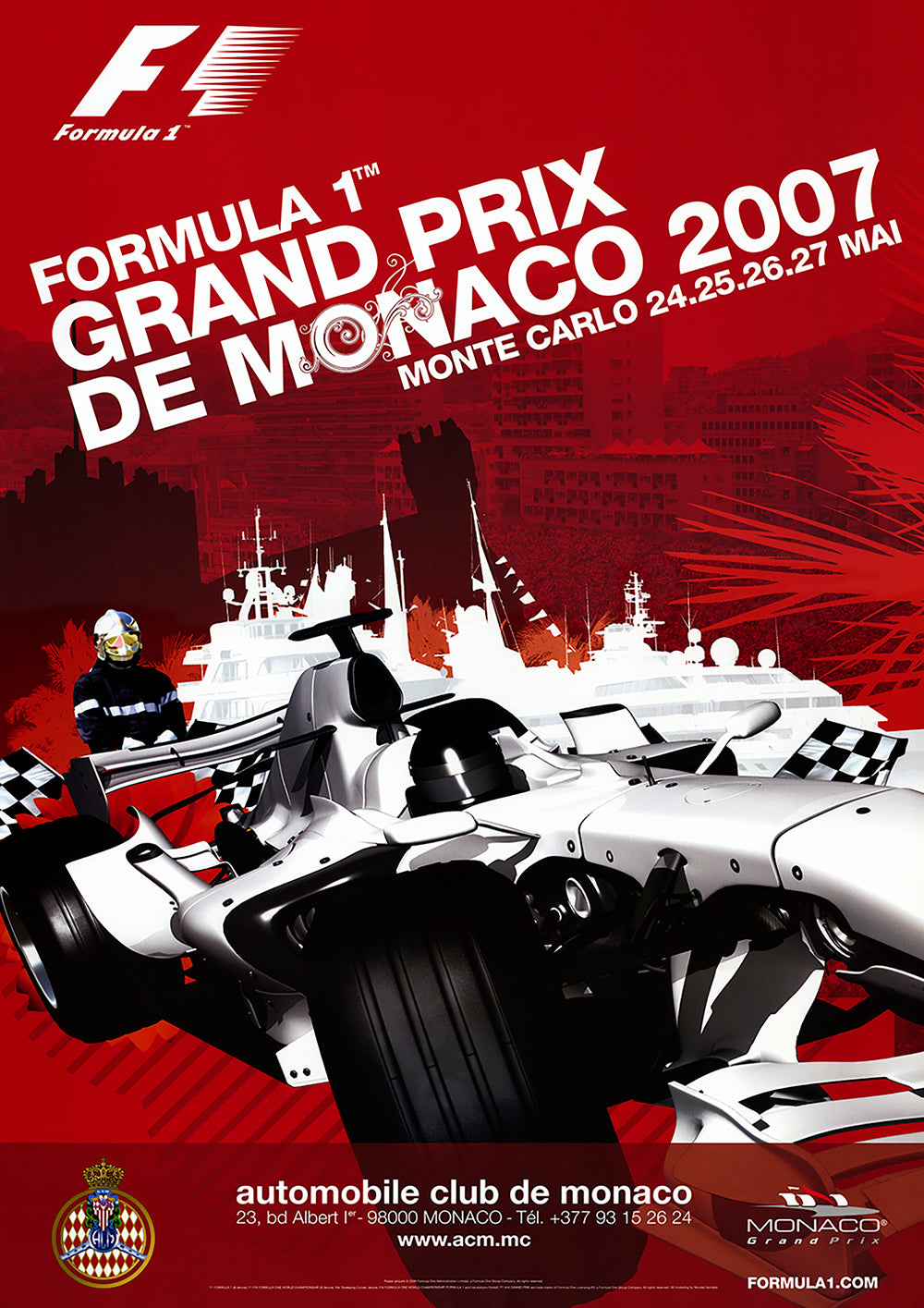 2007 Monaco Grand Prix Posters